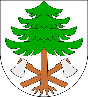 Herb Bystré v Orlických horách w Czechach